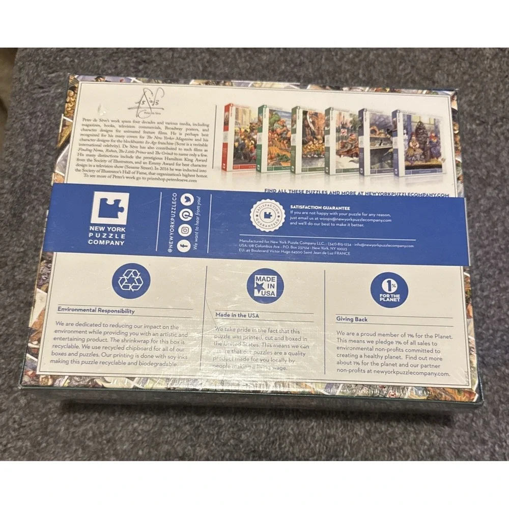 NEW NYPC New York Puzzle Company  'The Duchess Of Whimsy'  1500 pc Jigsaw Puzzle